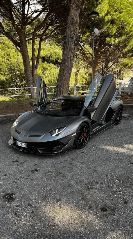 Après transformation mercedes lamborghini