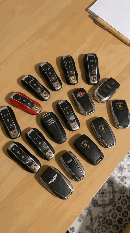 Après transformation clés renault bugatti